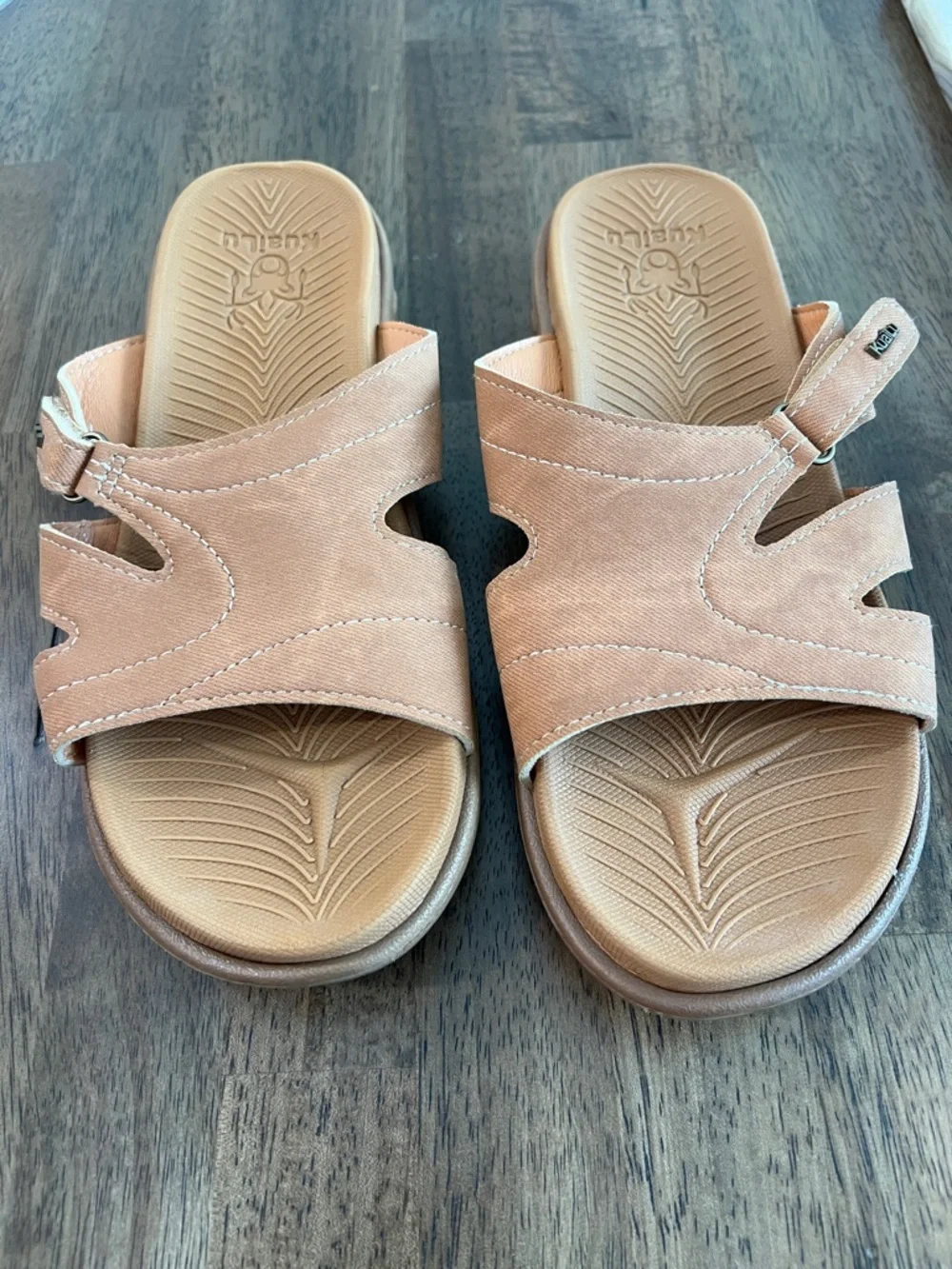 KuaiLu Comfort Slide Sandals Adjustable Strap Lightweight Cushion Footbed 11 - Picture 2 of 8